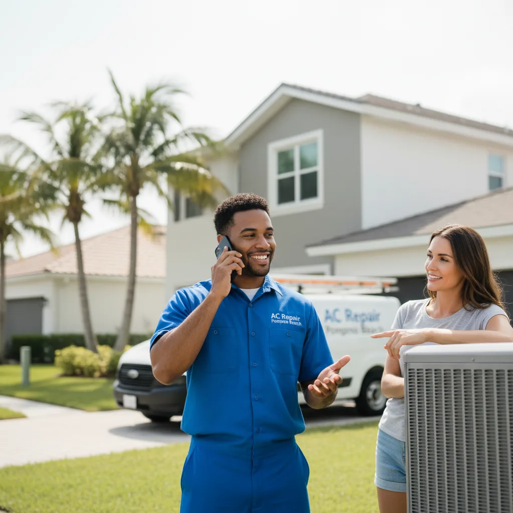 AC Repair Pompano Beach customer support in Horse Shoe